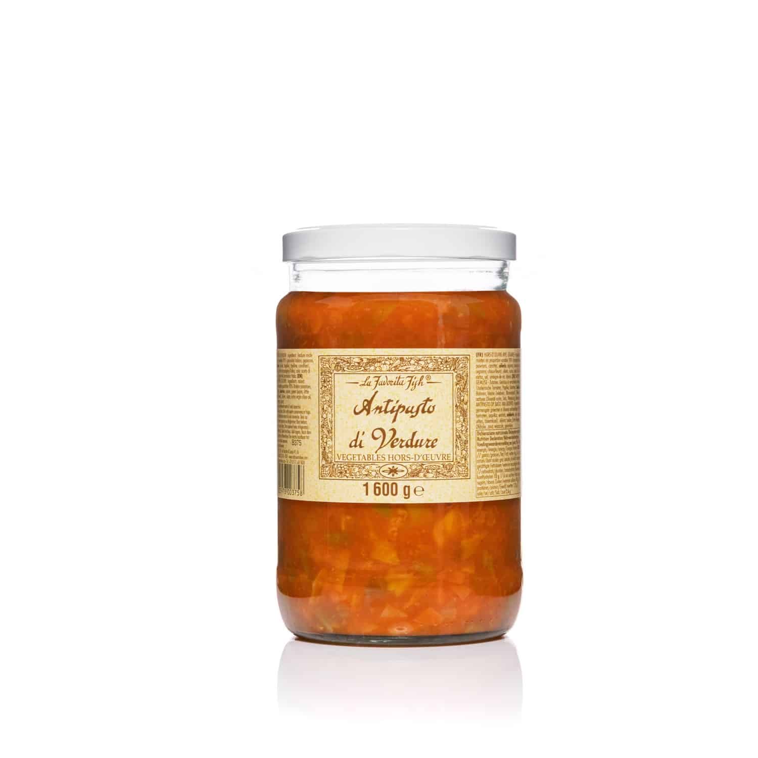 Antipasto di Verdure - La Favorita Fish - Produciamo una vasta gamma di ...